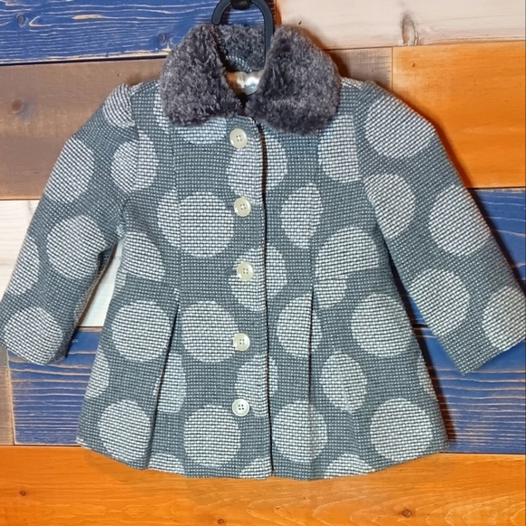 Cherokee Dress Coat 18mo Grey - Picture 1 of 7